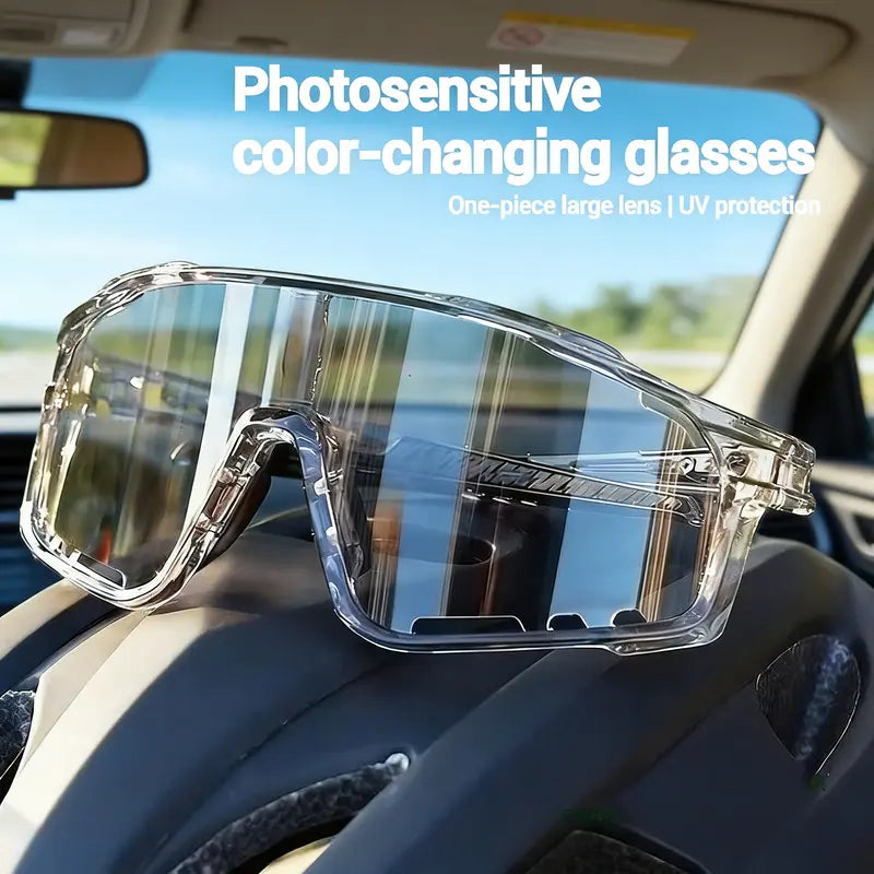 LensShift — Photochromic Sport Sunglasses with UV-Reactive Color-Changing Lens