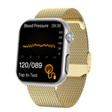 Best Upgrade FITVII® GT5 Pro Max Blood Pressure Monitoring Watch With Blood Glucose ECG Heart Rate+Calls Health Fitness Tracker 2025