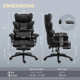 CurveThrone — Big & Tall Ergonomic Office Chair with Pocket Spring Lumbar Support