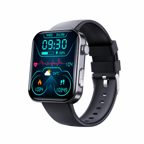 FitVII®  PulseMax Fall Detection Watch With Blood Glucose+Blood Presssure Monitoring+Calls -🎁Free Straps