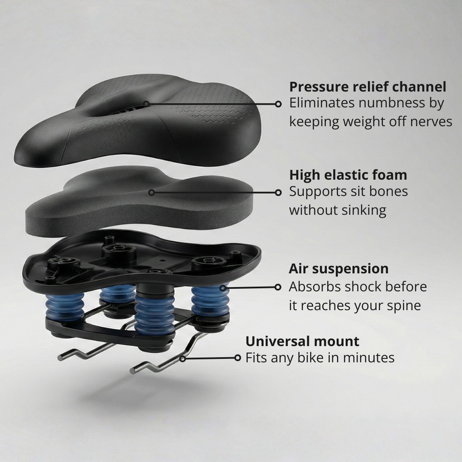 Ascent Saddle 2.0