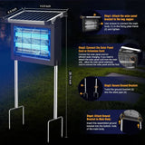 SolarGuard Pro™ — Automatic Mosquito & Bug Zapper