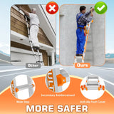 ClimbFlex — 20.5ft Telescoping Ladder with 330lb Capacity
