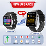 FitVII®  PulseMax Fall Detection Watch With Blood Glucose+Blood Presssure Monitoring+Calls -🎁Free Straps
