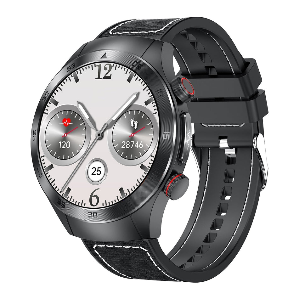 O2Tracker® HealthWave Max - Best Medical Diagnosis Smart Watch, Blood Lipids Uric Acid Blood Glucose watch, ECG+PPG Fitness Tracker