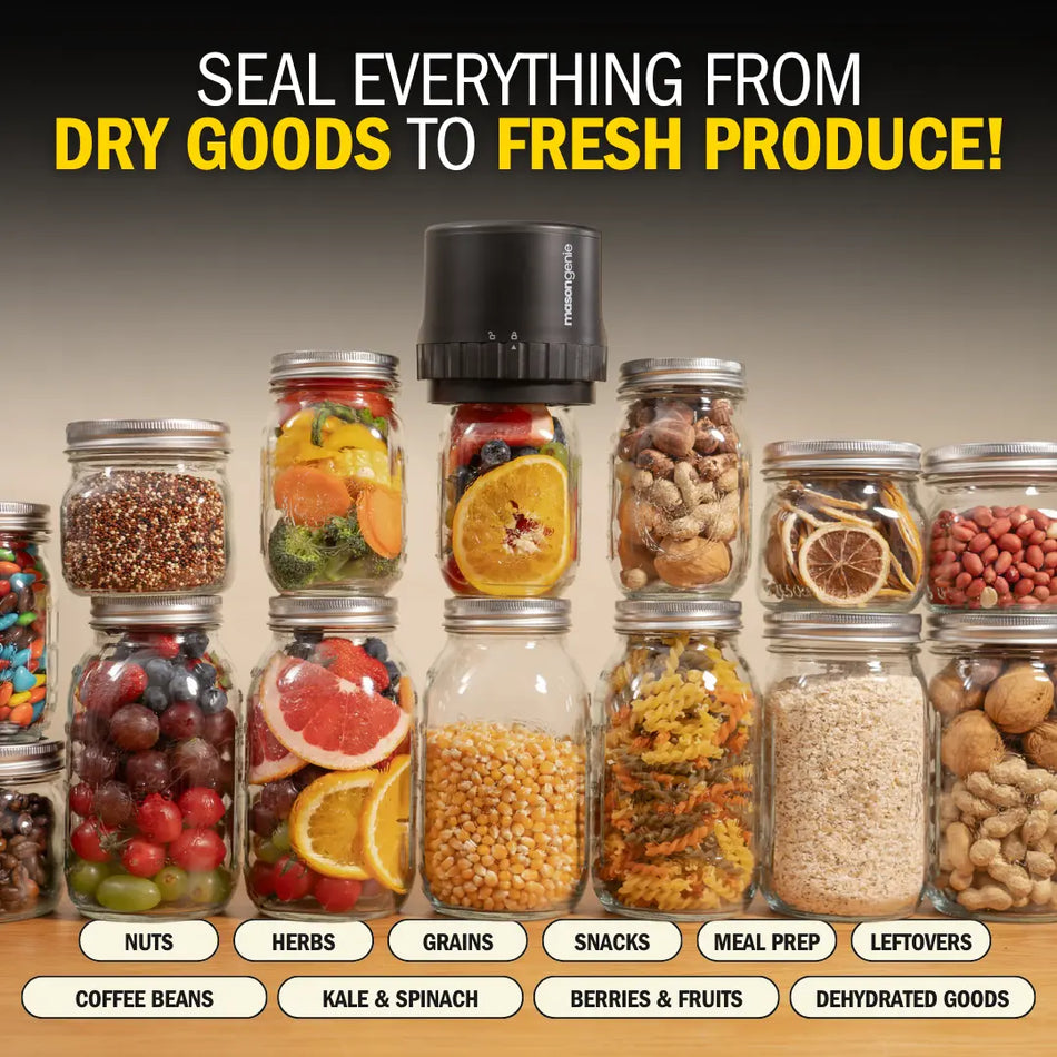 Mason Genie® Vacuum Sealer Kit