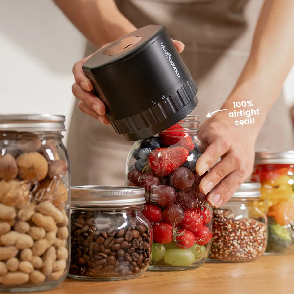 Mason Genie® Vacuum Sealer Kit
