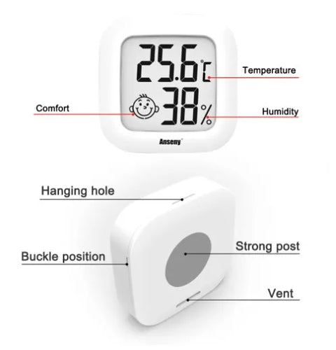 LCD Digital Thermometer Hygrometer