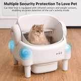 CleanPaws™ Smart Self-Cleaning Litter Box