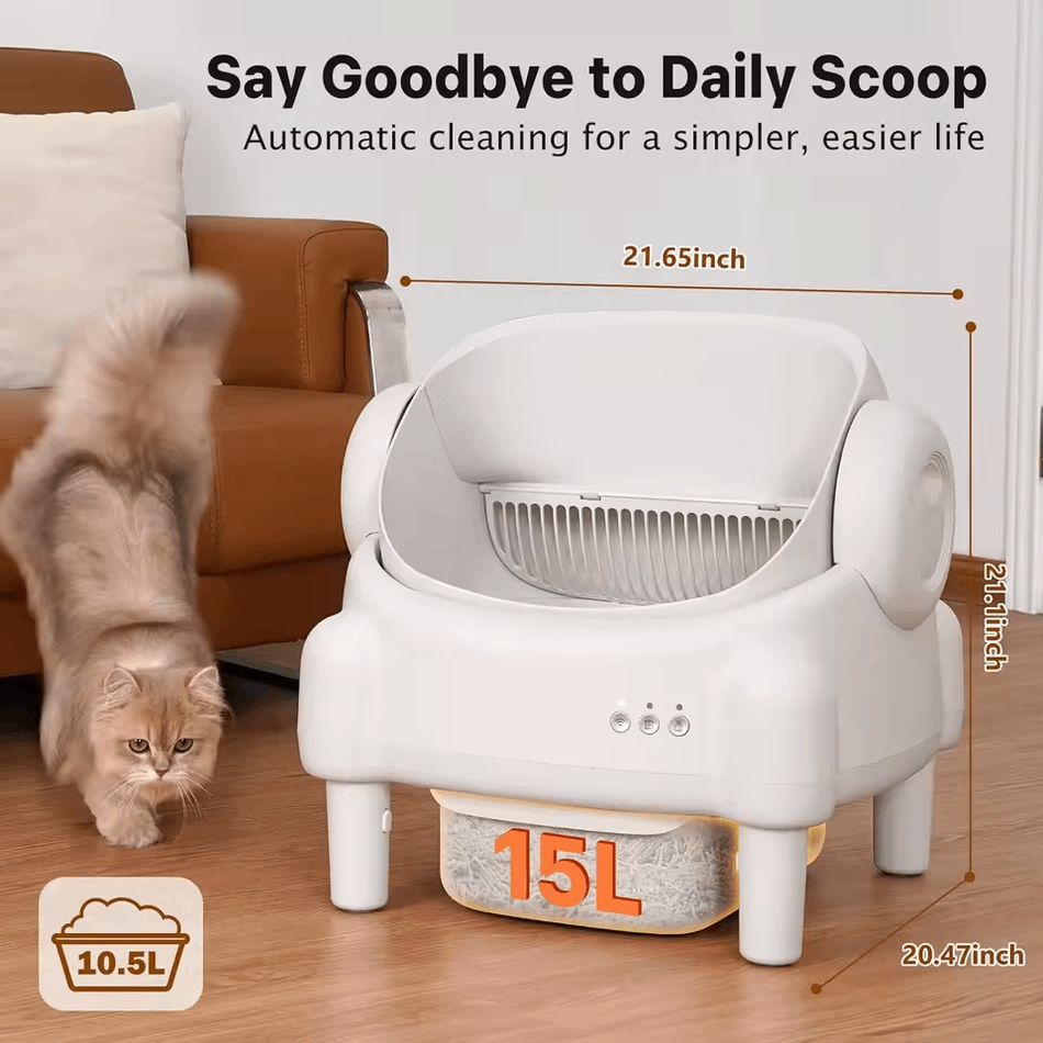 CleanPaws™ Smart Self-Cleaning Litter Box
