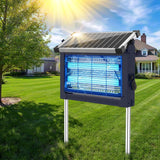 SolarGuard Pro™ — Automatic Mosquito & Bug Zapper