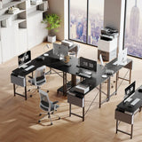 CornerCraft — L-Shaped Office Desk with CPU Stand & Storage Bag