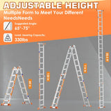 ClimbFlex — 20.5ft Telescoping Ladder with 330lb Capacity