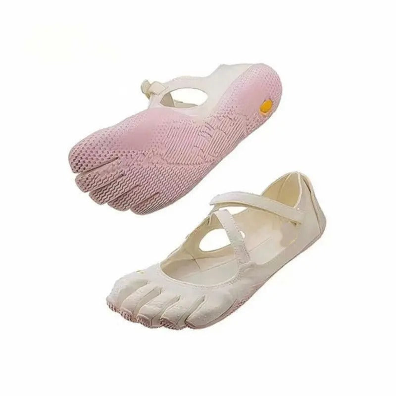 ToeFlex — Split-Toe Barefoot Mary Janes with Zero-Drop Support
