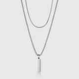 Minimal Pendant Necklace Duo