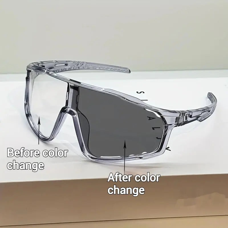LensShift — Photochromic Sport Sunglasses with UV-Reactive Color-Changing Lens